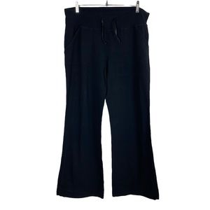 Lululemon Athletica Black Flare Leg Yoga Pants